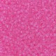 Miyuki seed beads 11/0 - Transparent crystal dyed pink 11-1319 